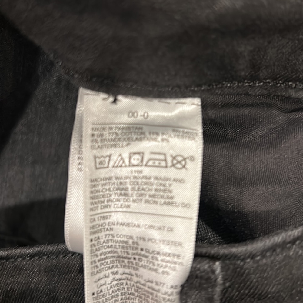 ❤️ 5/$20 NWOT Women’s Old Navy Extra High-Rise Rockstar Super Skinny Size 00-0 - Picture 4 of 6